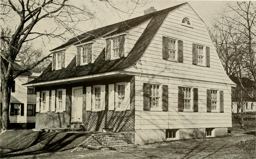 An illustration from Homes of moderate size; a collection of photographs and plans of modern suburban and country homes, following the colonial, Italian and English architectural styles, and arranged accordingly, 1921, leaf 50