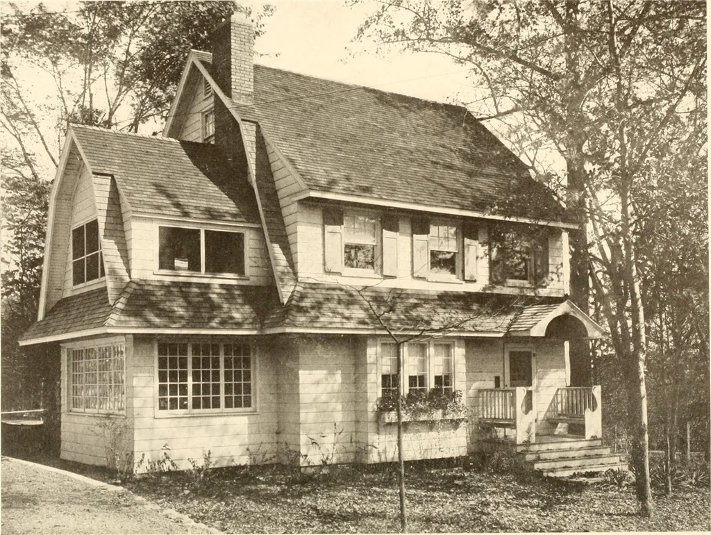 An illustration from Homes of moderate size; a collection of photographs and plans of modern suburban and country homes, following the colonial, Italian and English architectural styles, and arranged accordingly, 1921, leaf 69