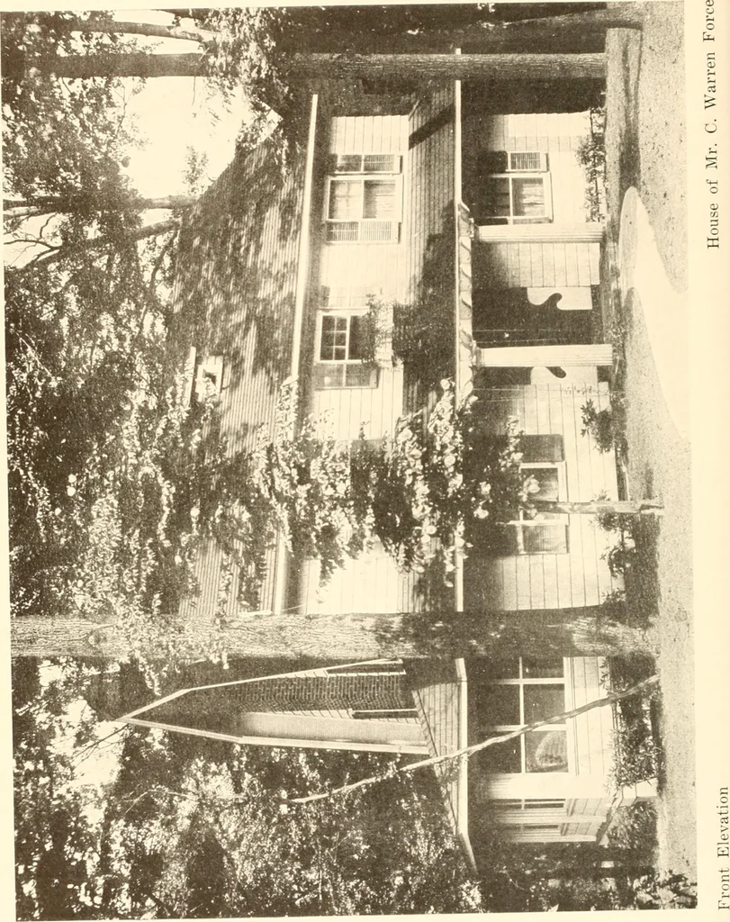 An illustration from Homes of moderate size; a collection of photographs and plans of modern suburban and country homes, following the colonial, Italian and English architectural styles, and arranged accordingly, 1921, leaf 85