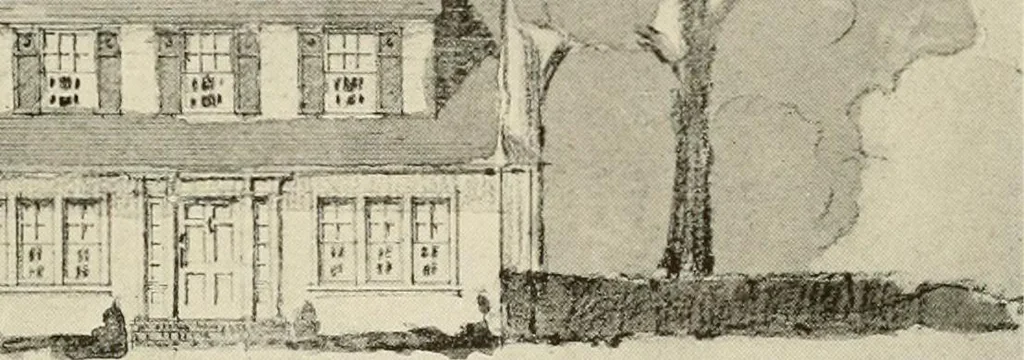 An illustration from Homes of moderate size; a collection of photographs and plans of modern suburban and country homes, following the colonial, Italian and English architectural styles, and arranged accordingly, 1921, leaf 90