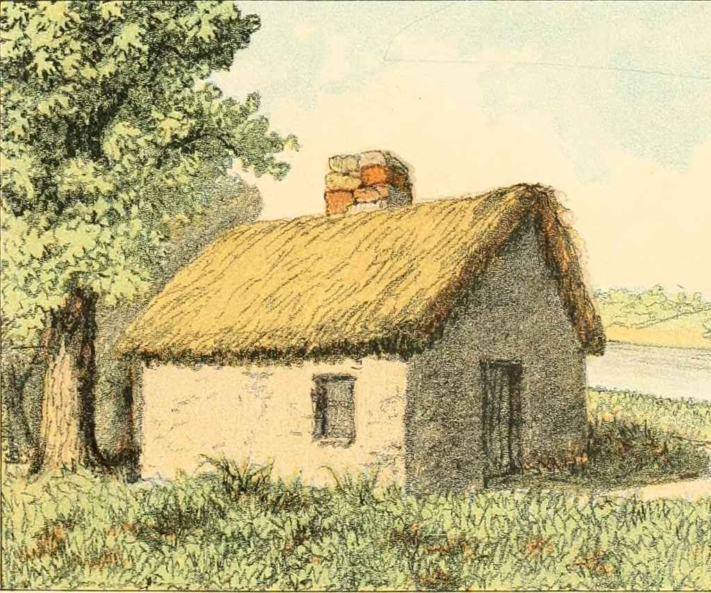 An illustration from Homes of our forefathers in Boston. Old England and Boston, New England, 1889, leaf 165