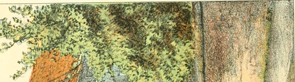 An illustration from Homes of our forefathers in Boston. Old England and Boston, New England, 1889, leaf 43