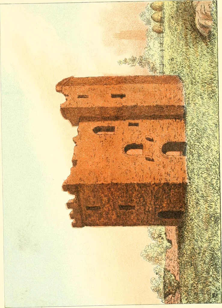 An illustration from Homes of our forefathers in Boston. Old England and Boston, New England, 1889, leaf 51