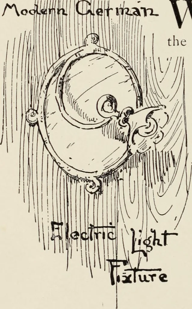 An illustration from Homes and their decoration, 1903, leaf 113