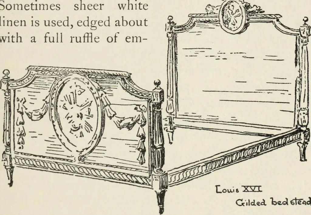 An illustration from Homes and their decoration, 1903, leaf 142