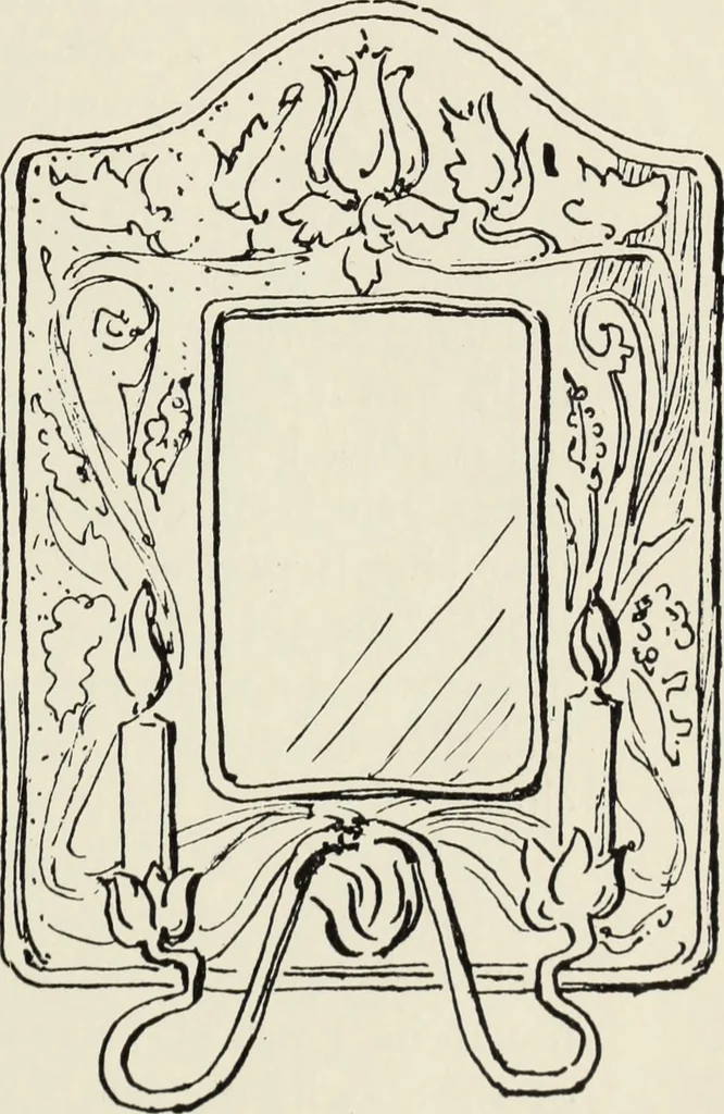 An illustration from Homes and their decoration, 1903, leaf 156