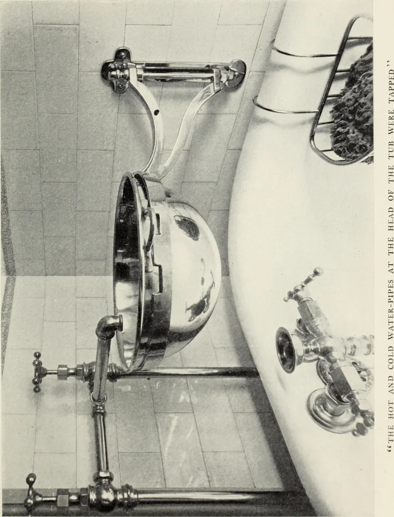 An illustration from Homes and their decoration, 1903, leaf 164