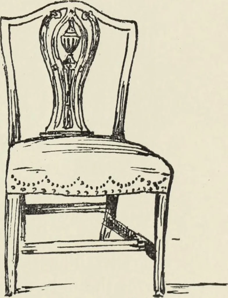 An illustration from Homes and their decoration, 1903, leaf 174