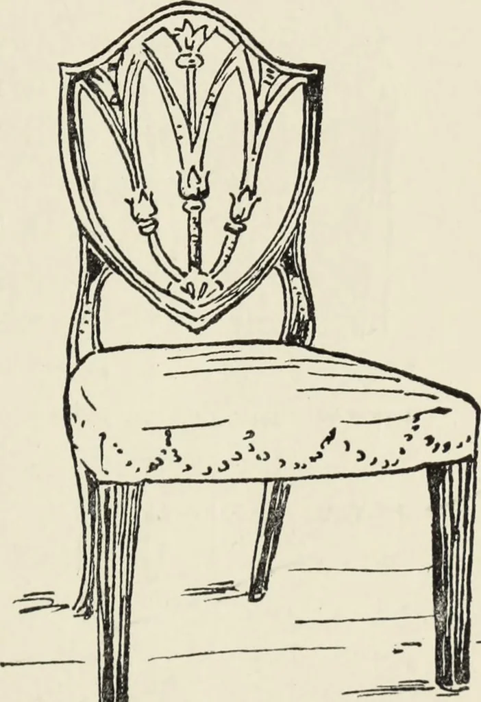 An illustration from Homes and their decoration, 1903, leaf 176