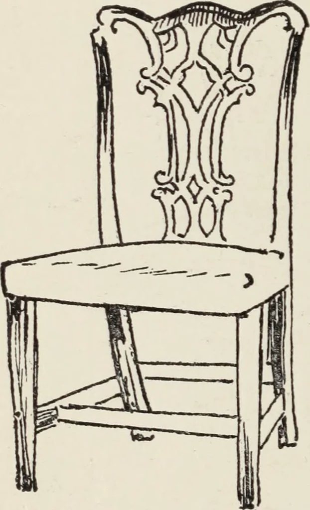 An illustration from Homes and their decoration, 1903, leaf 177