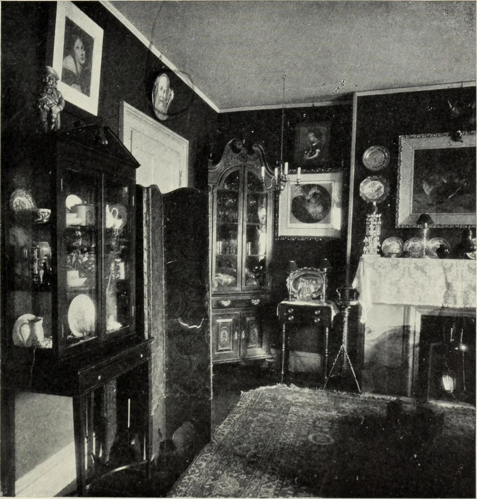 An illustration from Homes and their decoration, 1903, leaf 178