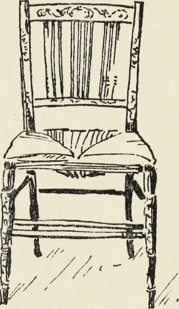 An illustration from Homes and their decoration, 1903, leaf 184