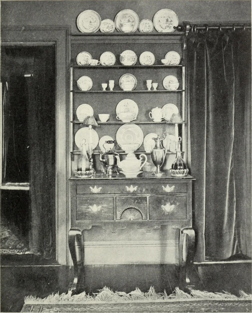 An illustration from Homes and their decoration, 1903, leaf 188