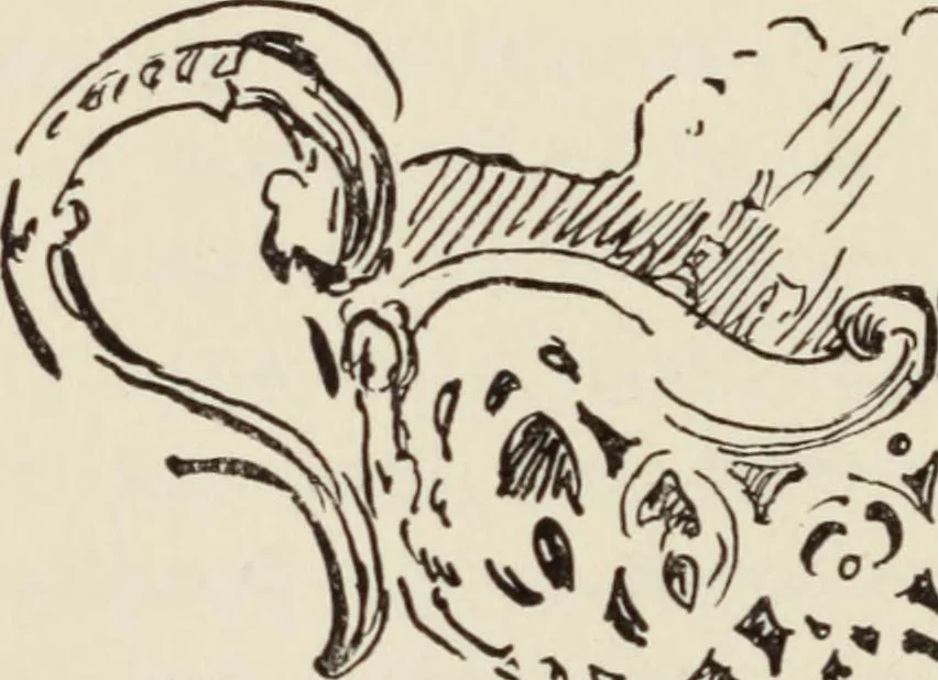 An illustration from Homes and their decoration, 1903, leaf 207