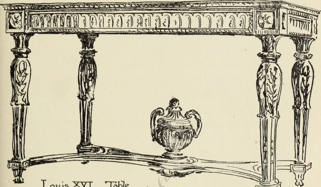 An illustration from Homes and their decoration, 1903, leaf 212