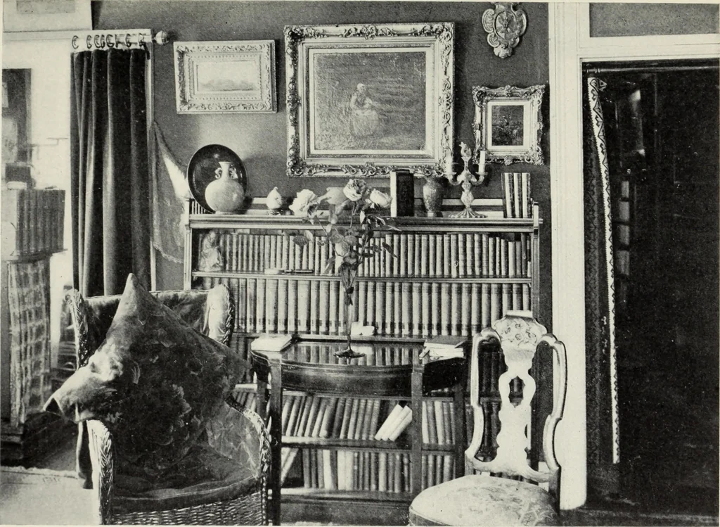 An illustration from Homes and their decoration, 1903, leaf 238