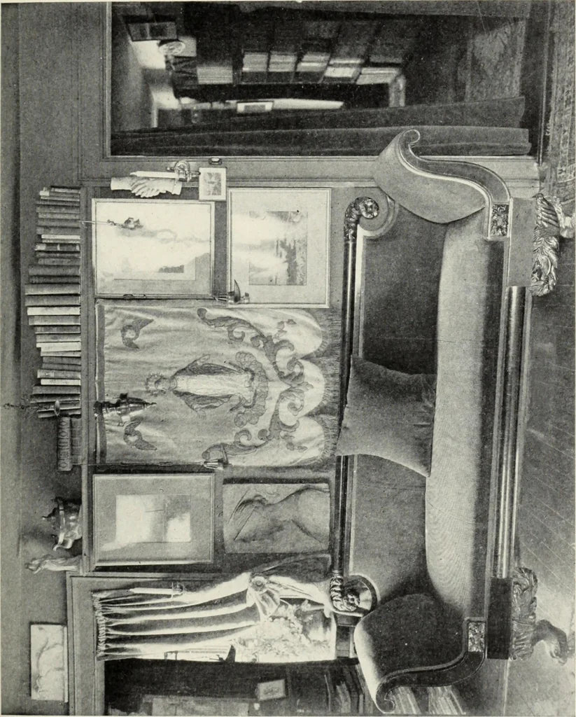 An illustration from Homes and their decoration, 1903, leaf 242