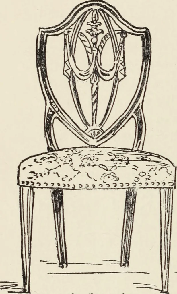 An illustration from Homes and their decoration, 1903, leaf 245