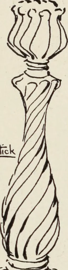 An illustration from Homes and their decoration, 1903, leaf 255