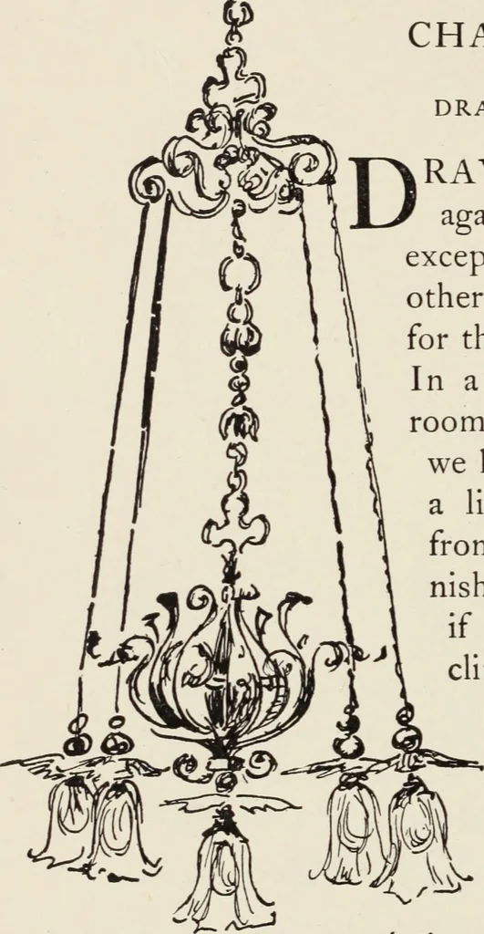 An illustration from Homes and their decoration, 1903, leaf 271