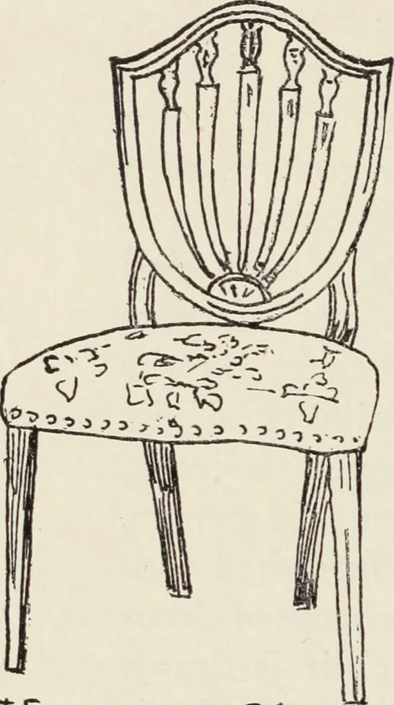 An illustration from Homes and their decoration, 1903, leaf 273