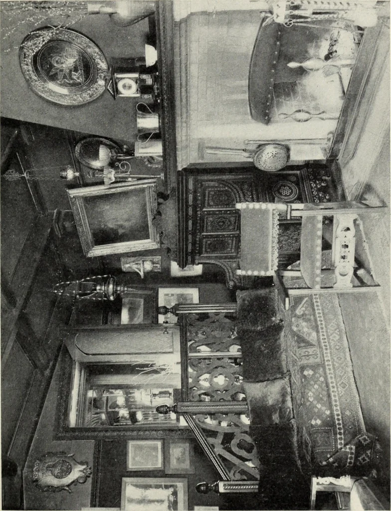 An illustration from Homes and their decoration, 1903, leaf 292