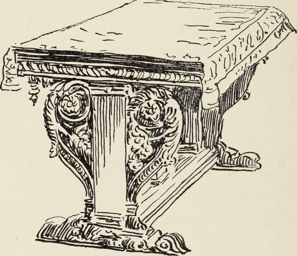 An illustration from Homes and their decoration, 1903, leaf 299