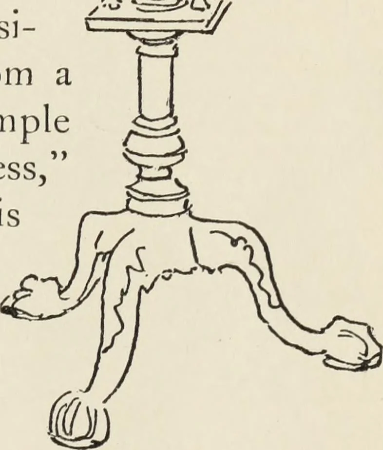 An illustration from Homes and their decoration, 1903, leaf 30