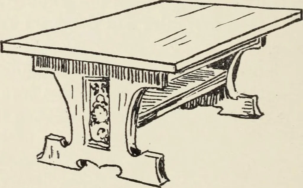 An illustration from Homes and their decoration, 1903, leaf 301
