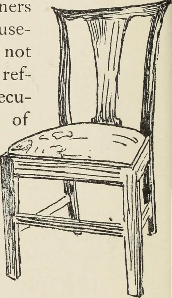 An illustration from Homes and their decoration, 1903, leaf 31
