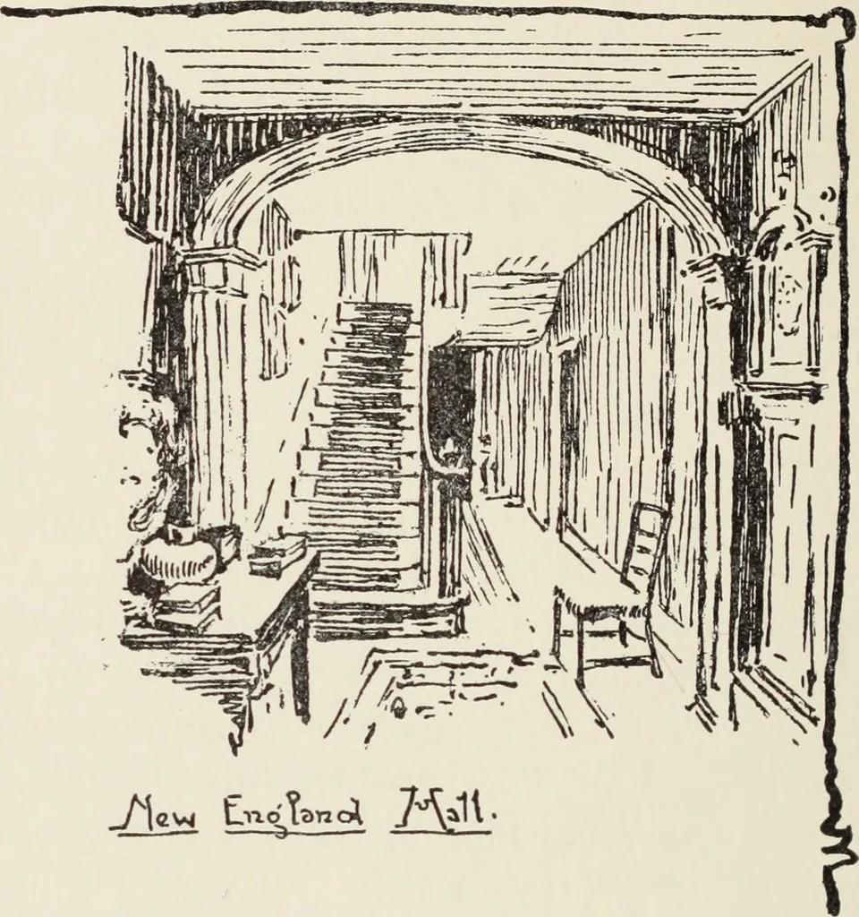 An illustration from Homes and their decoration, 1903, leaf 327