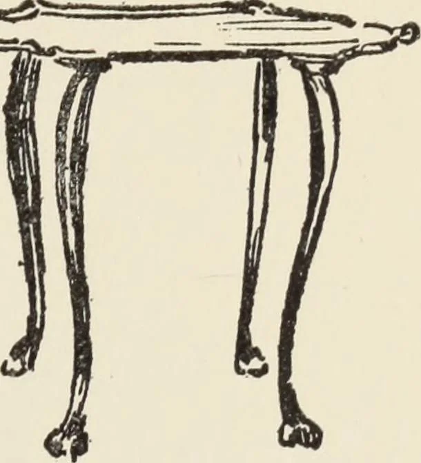 An illustration from Homes and their decoration, 1903, leaf 34