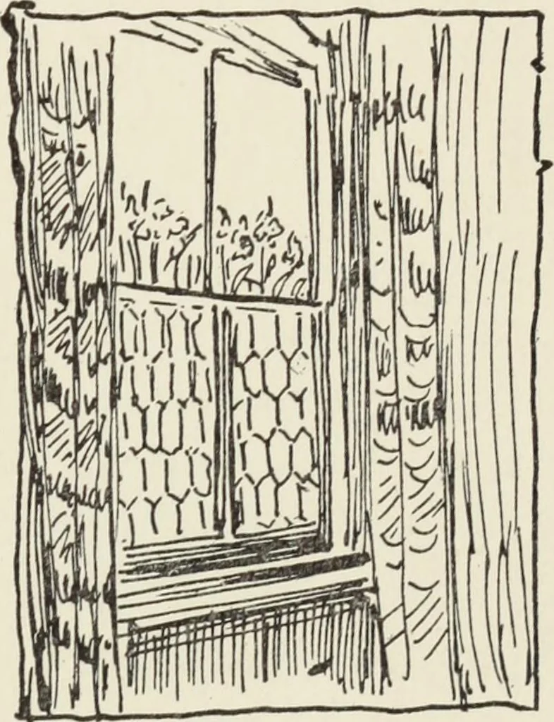 An illustration from Homes and their decoration, 1903, leaf 354