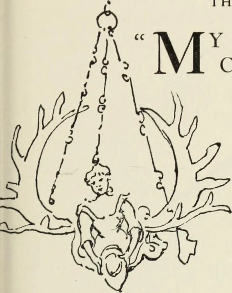An illustration from Homes and their decoration, 1903, leaf 384
