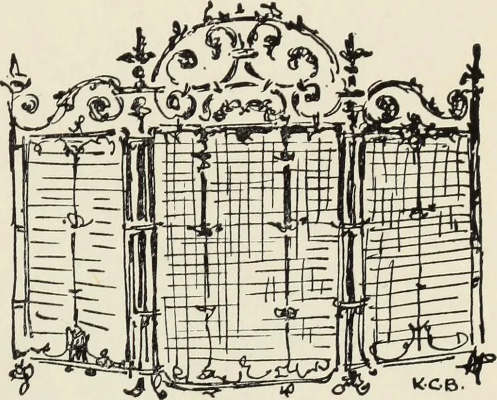 An illustration from Homes and their decoration, 1903, leaf 390