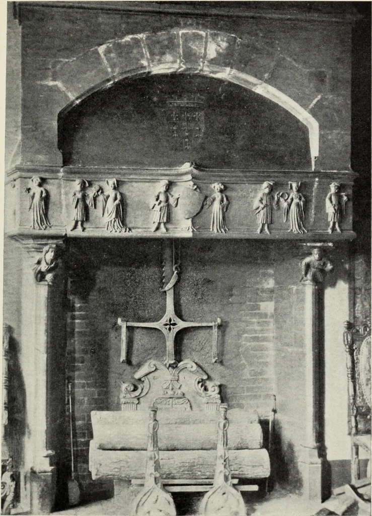 An illustration from Homes and their decoration, 1903, leaf 392