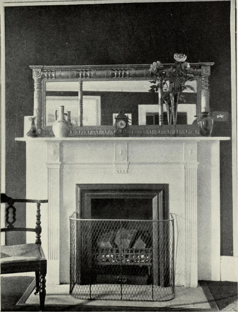 An illustration from Homes and their decoration, 1903, leaf 410
