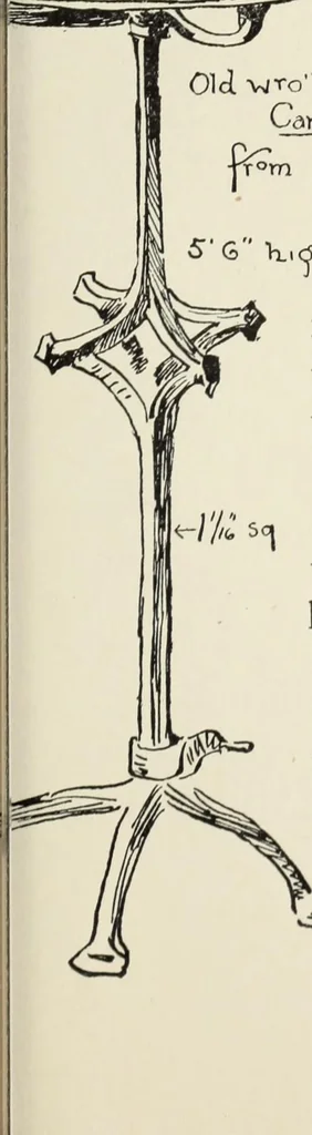 An illustration from Homes and their decoration, 1903, leaf 440