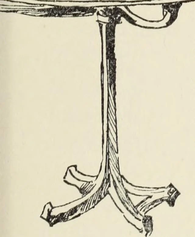 An illustration from Homes and their decoration, 1903, leaf 446