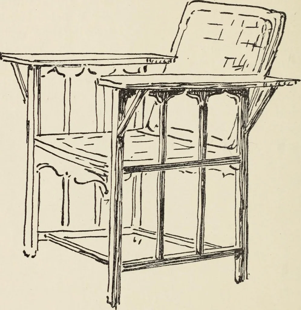 An illustration from Homes and their decoration, 1903, leaf 45