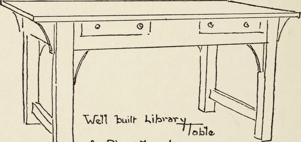 An illustration from Homes and their decoration, 1903, leaf 451