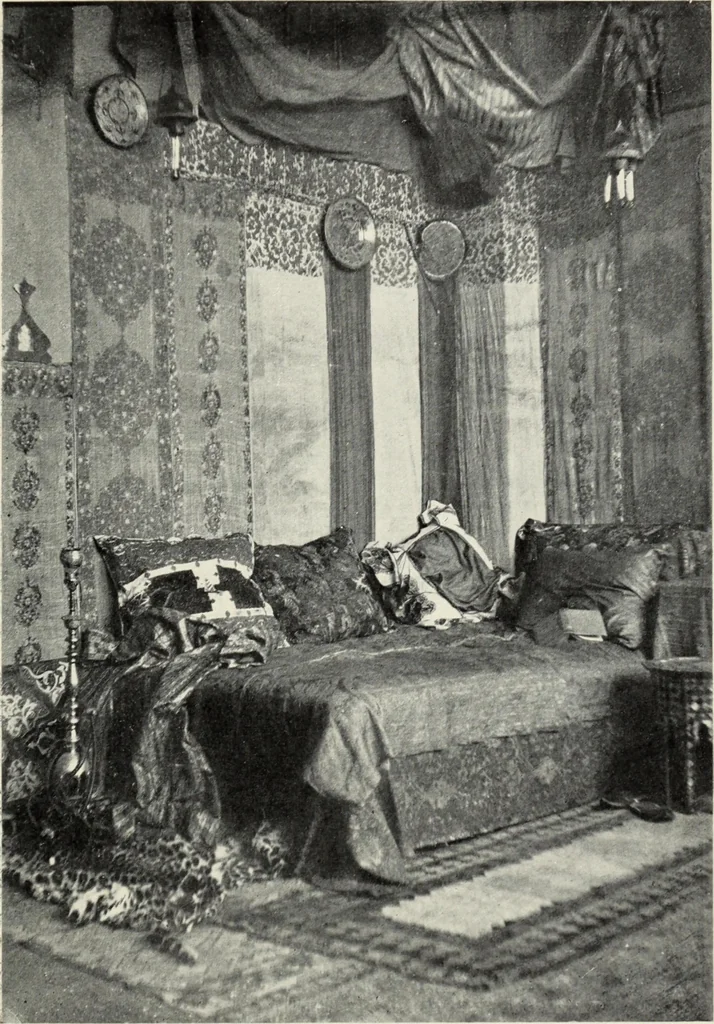 An illustration from Homes and their decoration, 1903, leaf 456