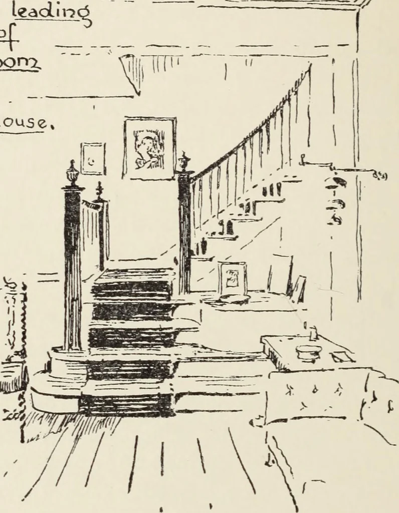 An illustration from Homes and their decoration, 1903, leaf 471