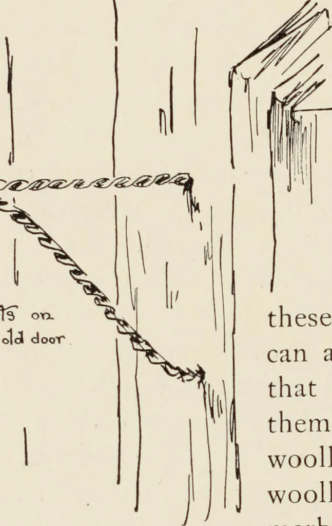 An illustration from Homes and their decoration, 1903, leaf 477