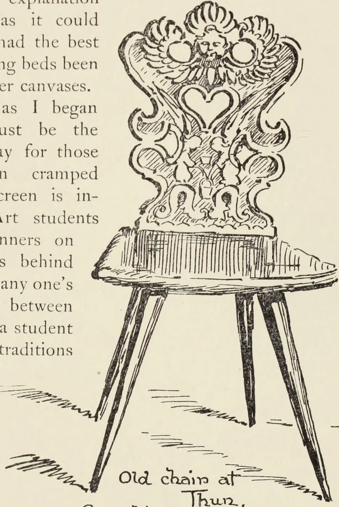 An illustration from Homes and their decoration, 1903, leaf 480