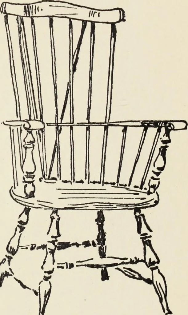 An illustration from Homes and their decoration, 1903, leaf 482