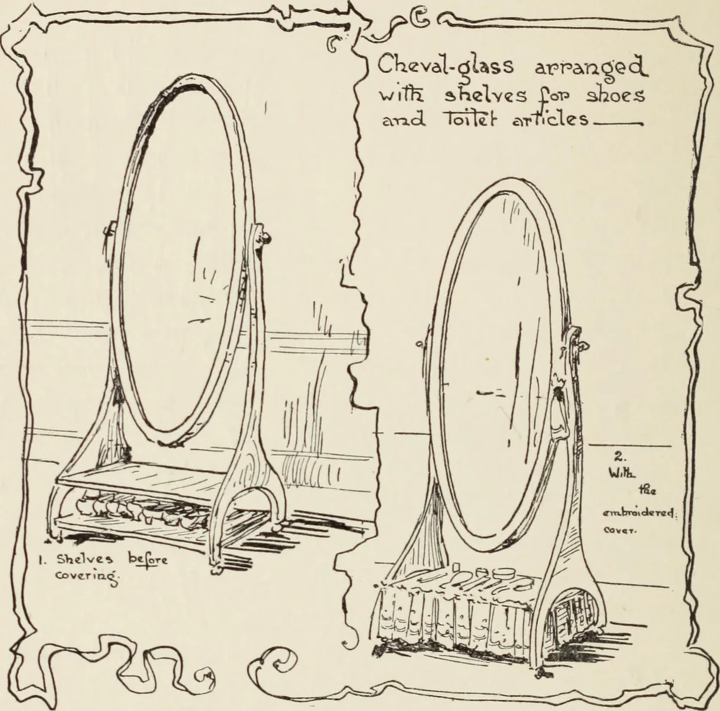 An illustration from Homes and their decoration, 1903, leaf 483