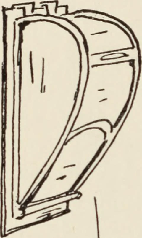 An illustration from Homes and their decoration, 1903, leaf 485