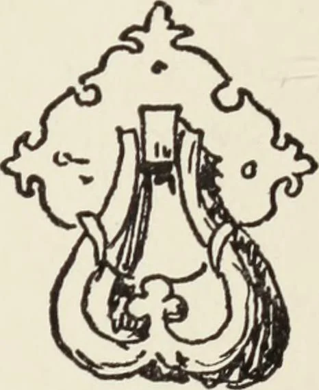 An illustration from Homes and their decoration, 1903, leaf 488