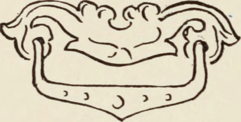 An illustration from Homes and their decoration, 1903, leaf 491